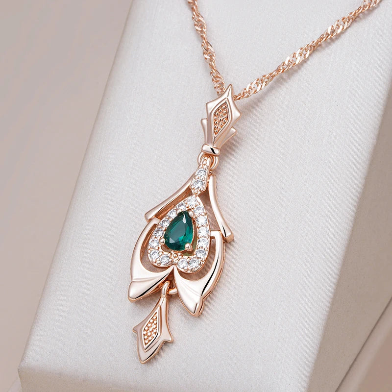 Bell of Ireland 585 Rose Gold Necklace